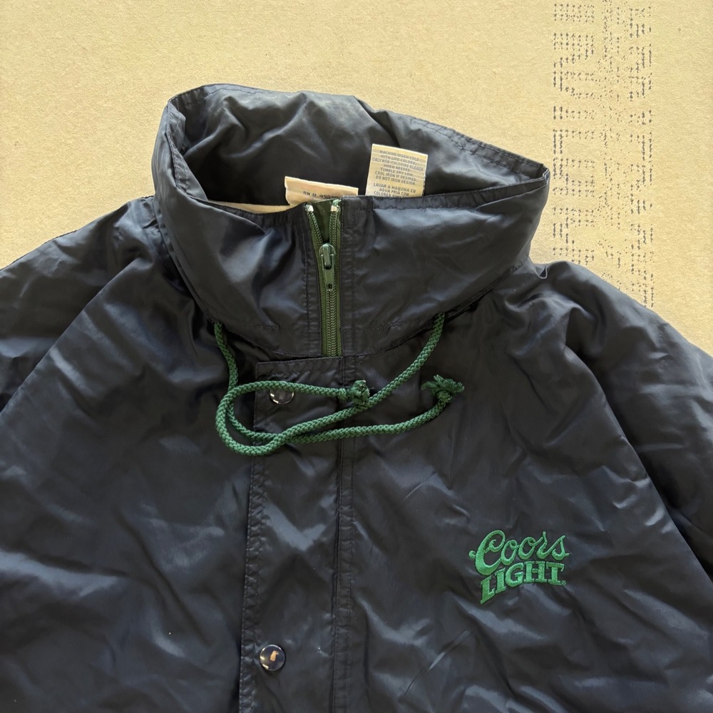 Vintage Rawlings Coors Light Windbreaker Jacket‎